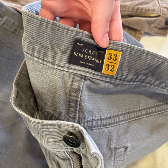 Set of Four Corduroy Pants in Neutral Tones - Picture 4 of 9